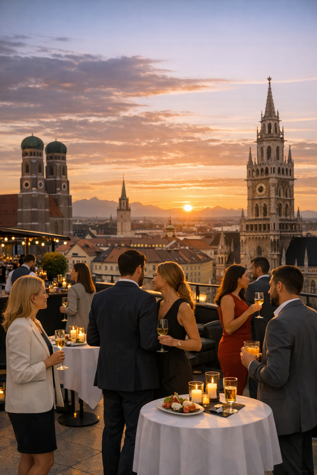 ÉLAN Rooftop Cocktail Abend • Bayerischer Hof München