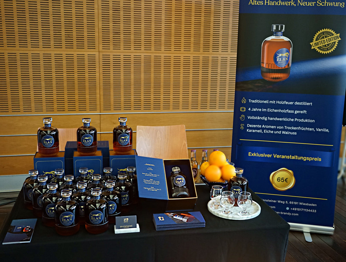 ÉLAN Brandy auf der Kulinart Messe Frankfurt 2026